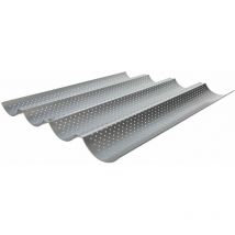 Moule pour 4 Baguettes - Acier carbone anti-adhésif