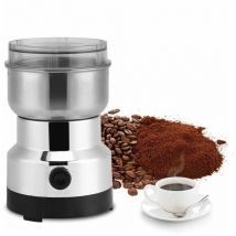 Moulin à café électrique 220V, Broyeur à Graines de Café Broyeur Alimentaire en Acier Inoxydable Moulin à Café Et Mixeur Électrique pour le Grain de