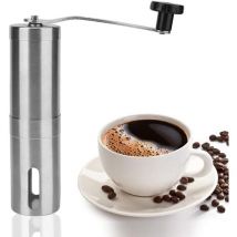 Moulin à café manuel, Coffee Grinder en Acier Inoxydable (inox),Moulin manuel café