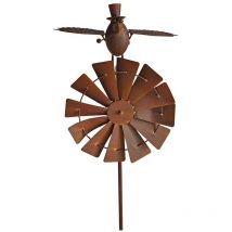 La Grande Prairie - Moulin de jardin en fer Prof Birdy