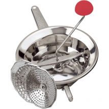 Moulin À Légumes Inox Emanuel Avec Filtres Interchangeables Diamètre 20 Cm