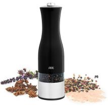Moulin Poivre/sel Elektrisch - Ade - Küchengeräte - Edelstahl/kunststoff - H 22,5 Cm - Inklusive 6 Aaa-batterien - Schwarz