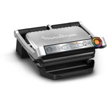 Optigrill+, Griglia Elettrica da Interno Ideale per Cucinare Carne, Pesce e Verdure, Indicatore di Cottura e 6 Programmi Automatici, Piastre
