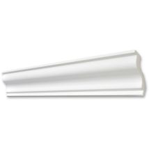 Decosa - Moulure S100 (Sylvia) - polystyrène - blanc - 70 x 70 mm - long. 2 m - 30 pces (=60 m) - blanc