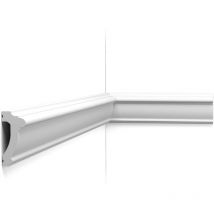 PX113 Cimaise murale Orac Decor - 6x2,5x200cm (h x p x l) - polymère Carton complet