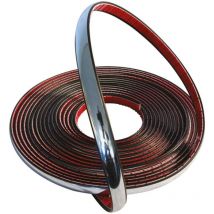 Moulure de decoration chrome 22mm 2m