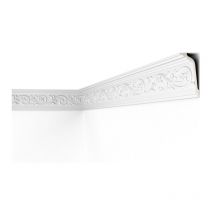 Decoflair - F18 Moulure de plafond Polyuréthane 150 x 70 x 2000 - 1 pièce