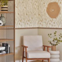 Moulure Murale Décorative En Bois Chevron - 0,6 X 3,8 X 100 Cm - Brut Sans Peinture - Cimaise - Plinthe - Baguette D'Ornement