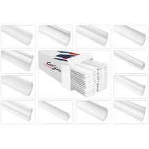 Moulures de plafond en hdps - polystyrène haute densité, léger & résistant aux chocs - Moulures en stuc Cosca CK13, Max. Forfait (meilleur prix par