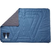 Vickywood - voited x Fleece Decke mountain blue