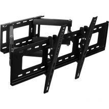 Supporto a parete per tv MY153, supporto per tv girevole, inclinabile ed estensibile per 32-86 pollici fino a 100 kg max. vesa 750x400 mm, tv piatti