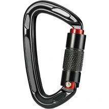 Mousqueton d'alpinisme, mousqueton à verrouillage automatique, 25kN-2550kg, grand 10cm