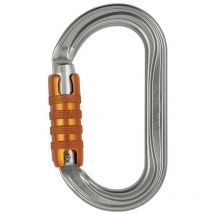Mousqueton ovale léger OK PETZL M33A - x 1 - Gris clair - Triact-Lock