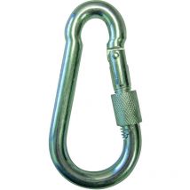 Mousqueton poire diamètre 13x160 mm a vis zingué (par 10 pces) LEVAC - 5264JV