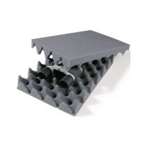 Transpak - Mousse alvéolée découpée 297x210mm pour rembourrage de cartons (par 50)