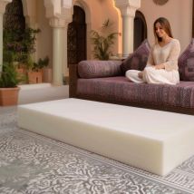 Coussin Mousse banquette salon marocain 200x70 cm 24 cm – Mousse Polyéther haute densité – CALINUIT