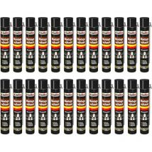 Isolbau - B2 Mousse de montage 24 Boîte d'adaptation avec tube de pulvérisation 1 k de mousse d'expansion 750 ml de mousse de polyuréthane