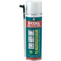 E-coll - Mousse de montage pu, Modèle : Pot de 500 ml, Couleur champagne