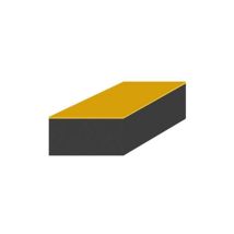 Mousse de protection 1x1m noire adhésive épaisseur 30mm