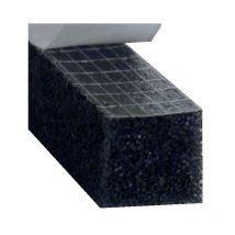 Rouleau de mousse imprégnée 15m 15/3 gris Kiso mi 2408 X2 15/3 g