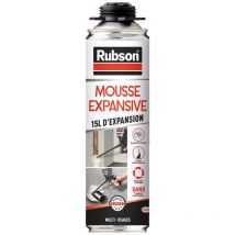 Mousse Multi-Usages 15L d'Expansion Aérosol Pistolable 500ml - RUBSON