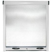 Moustiquaire De Fenêtre Réductible 60x150 Cm – Structure En Aluminium – Cordon De Fermeture – Poignées Confortables Abs Antichoc – Your Self