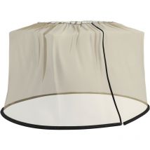Moustiquaire cylindrique pour parasol hiros beige