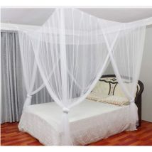 Moustiquaire de lit-moustiquaire Grand lit moustiquaire de lit King Size Grande moustiquaire lit Double 190cm × 210cm × 240cm