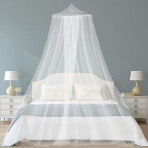 Moustiquaire de lit,Ciel de lit,Moustiquaire de Lits Simples/Doubles,moustiquaire Ciel de lit Adulte/Fille/Bebe/Enfant,Universelle Grande Ciel de Lit