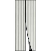 Moustiquaire Magnétique Pour Porte, Maille Ultra Fine, Aimants Puissants, Kit D'Installation Complet, Bande Adhésive Et Auto-agrippante Inclus - 
