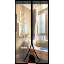 Moustiquaire De Porte Magnétique Rideau De Porte Antimoustique Avec Fermeture Aimantée Sans Perçage Pour Porte De Balcon, Porte Cave, Porte De 