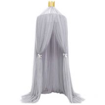 Moustiquaire, élégant Dôme Lit Auvent Doux Respirant Tente de Jeu Auvent Princesse Filles Chambre Décoration Chambre d'enfant Berceau bébé Rideau