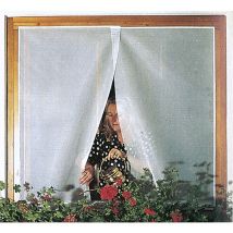 Moustiquaire en tulle blanc Werka Pro 100x100 cm