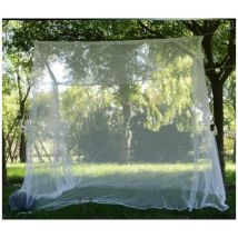 Treetalk - Moustiquaire Extérieur Moustiquaire xxl Jardin, Moustiquaire de Lit Double, Carrée Moustiquaire Intérieur Mobile pour Balcons, Pergolas,