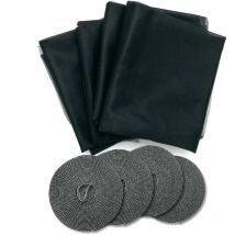 Moustiquaire fenêtre velcro x 4