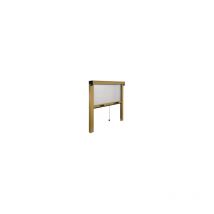 Moustiquaire verticale en kit col, Bronze cm, 80x170