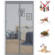 Moustiquaire Magnétique Porte 95x220cm,moustiquaire Porte En Fibre De Verre,rideaux Anti Mouches Pour Porte Fermeture Automatique Maille Ultra ​fine 