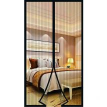 Moustiquaire Moustiquaire Porte Fenetre Aimantée Magnetique, Rideaux Anti Mouches Pour Porte, Rideaux Toile Insect Ecran, Moustiquaire Baie Vitree