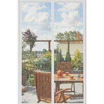 Moustiquaire Porte Fenetre Aimantée Magnetique, Rideaux Anti Mouches pour Porte, Rideaux Toi Insect Ecran, Moustiquaire Baie Vitree Coulissante,