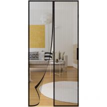 Moustiquaire Porte Fenetre Aimantée Magnetique, Rideaux Anti Mouches pour Porte, Rideaux Toile Insect Ecran, Moustiquaire Baie Vitre, Magnétique