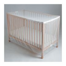 Moustiquaire pour lit Tineo Ouverture facile avec zip - Compatible lit 60x120 ou 70x140 cm