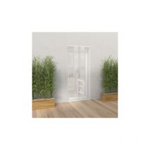 Moustikit - Moustiquaire rideau H230 cm x L100 cm - Blanc