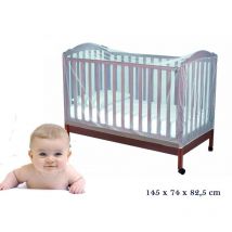 Moustiquaire - rideau universelle pour lit de bébé / parc bébé 145x74x82,5cm