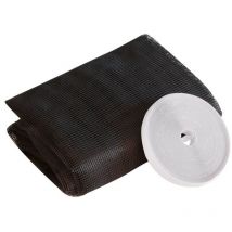 Windhager - Moustiquaire pour fenetre velcro eco Gris anthracite 150x180 cm
