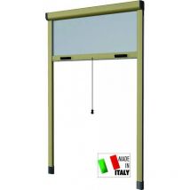 IRS - Moustiquaire Verticale Hu-Firma Aluminium Blanc Cm.140X170