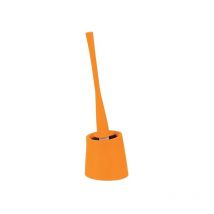 Spirella - Brosse wc avec support move Frosty Orange