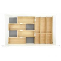 Move Besteckeinsatz Schubkasten Organizer Set 1, Eiche lackiert