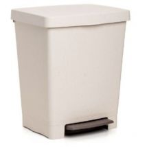 Cube de pédale d'écohome 21 l beige tatay