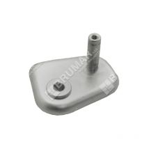Buje de rueda delantera derecha para cortacésped Kaaz 048266