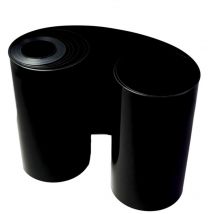 Barrière Anti Rhizome noir hdpe 0.70M de large vendu au Metre mp Choix de la dimension: Decoupe 2 ou 4 m de large - longueur (m): 23 - largeur (m):